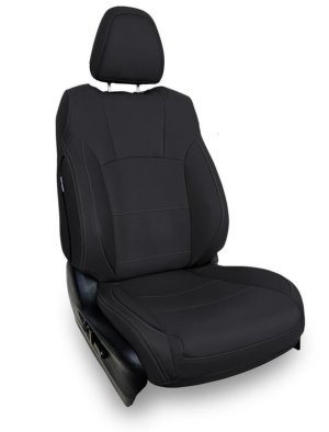 Subaru Outback Seat Covers - Front - PRP Seats - All Black - `21-`24 Subaru Outback Seat Covers - Front - PRP Seats - All Black - `21-`24